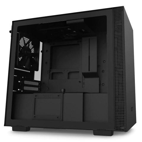 Gabinete Mini-itx - H210 Black - Lateral Com Vidro Temperado - Ca-h210b-b1