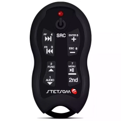 Controle Longa Distancia 500m 16 Funcoes Sx2 Preto Stetsom - comprar online