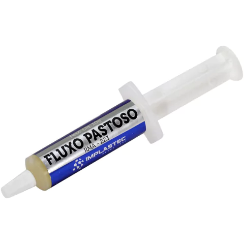 Fluxo De Solda Pastoso Seringa 10g