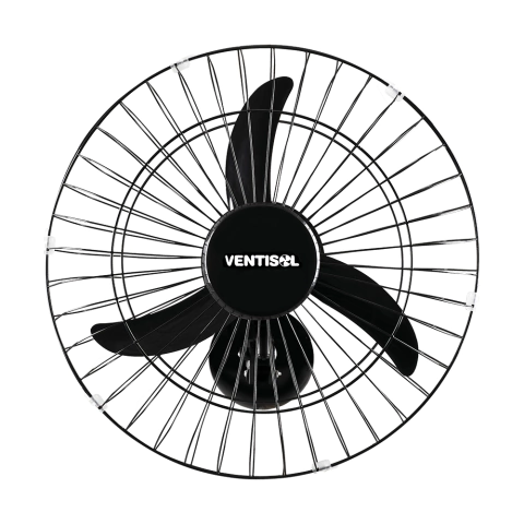 Ventilador De Parede 50cm New Pr Gr Aco Pr 127v Ventisol