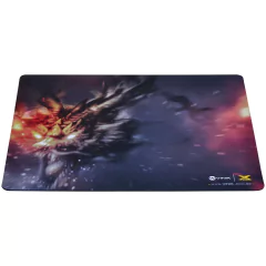 Mouse Pad Gamer Vinik Fire Dragon - 320x270x2mm - comprar online