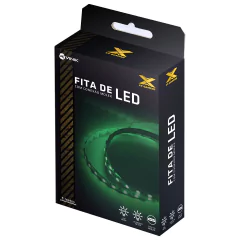 Fita De Led Vx Gaming Verde Com Conexão Molex 60 Pontos De Led 1 Metro - Ldm1 - comprar online