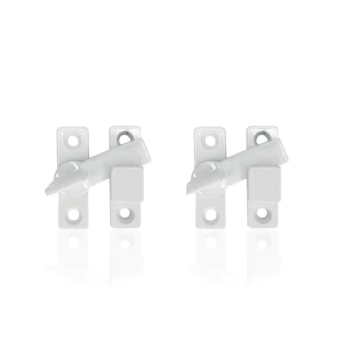 Tranqueta Trava Fecho Janela Portinhola Porta Branco C 30