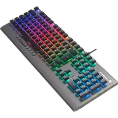 Teclado Gamer Mecânico RGB CRUISER Dark Grey FORTREK - BIDU SHOP