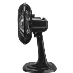 Ventilador de Mesa 30cm com 6 Pás 127V TURBO 6 Preto/Cinza VENTISOL - BIDU SHOP