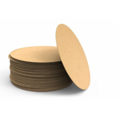 Sousplat Mdf Cru 35cm De Diâmetro E 3mm De Espessura - comprar online