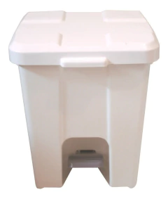 Cesto Lixeira Quadrada Plastica Com Pedal 25 Litros Preto na internet