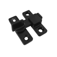 Tranqueta Trava Fecho Janela Portinhola Porta Preto C 20 - comprar online