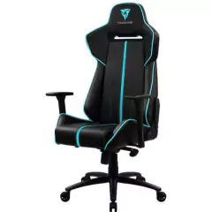 Cadeira Gamer BC7 Larger 150kg Black Cyan THUNDERX3 - loja online