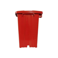 Cesto Quadrado Com Pedal 15 Litros P15 Vermelho - comprar online
