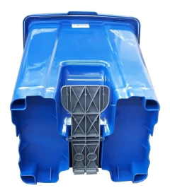 Cesto Quadrado Com Pedal 15 Litros P15 Azul na internet