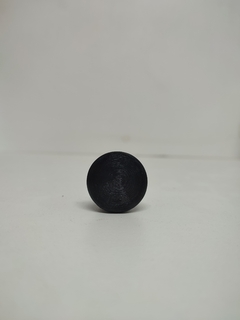 Puxador Bolinha Plastico Preto C 50 Pc na internet