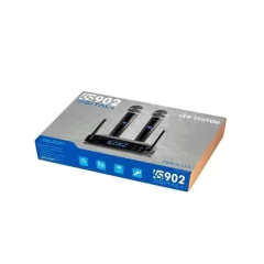 Imagem do Microfone s/ Fio Duplo LS902 PLUS DIGITAL Preto LESON