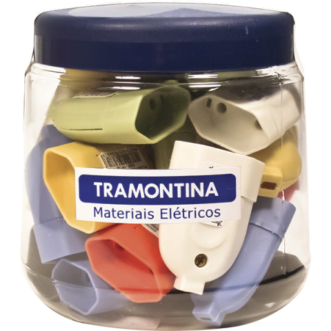 Plug Ac Femea 2p 10a 250v Color 24pc Tramontina