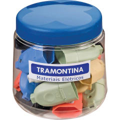 Plug Ac Femea 2p 10a 250v Color 24pc Tramontina - comprar online