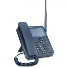 Telefone Celular Fixo 4G 2 Chip CA42S Preto AQUÁRIO