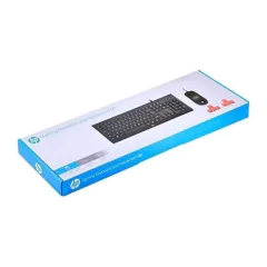 Kit Teclado e Mouse Gamer USB KM100 Preto HP