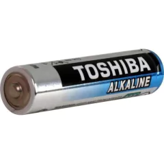 Pilha Alcalina AAA 1,5V LR03GCP TOSHIBA (Cartela com 4 Unid.) - CXF / 12