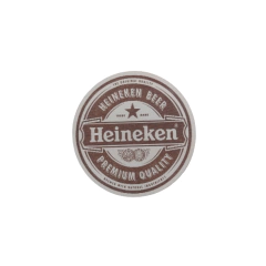 Porta Copo Heineken Branco Em Mdf