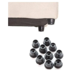 Pézinho Sofa Puff Rack Móveis Em Geral Preto C 100 na internet