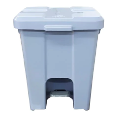 Cesto Quadrado Com Pedal 15 Litros P15 Azul - loja online