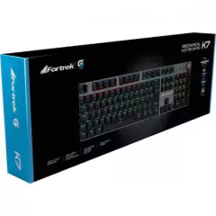 Teclado Mecânico Gamer PRO K7 Rainbow Fortrek na internet