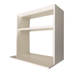 Suporte Microondas Com Nicho Em Mdf Branco