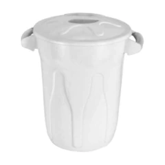 Cesto Lixeira Plastico Tipo Balde 60l Verde - BIDU SHOP