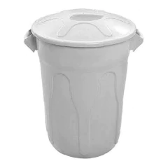 Imagem do Cesto Lixeira Plastico Tipo Balde 60l Branco