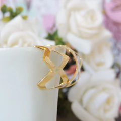 Brinco Argola De Losango Folheado A Ouro 18k na internet