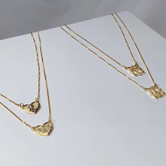 Colar Escapulário De Coração Com A Imagem De Maria - comprar online