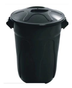 Cesto Lixeira Plastico Tipo Balde 60l Vermelho - comprar online