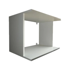 Suporte De Microondas Simples Em Mdf Branco - comprar online