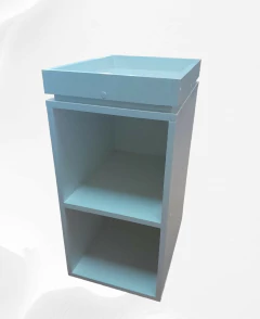 Mesa De Cabeceira Lateral Preto Em Mdf