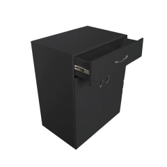 Balcão Multiuso Preto Em Mdf - comprar online