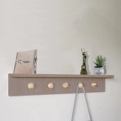 Cabideiro De Parede Pendurador Pinus Madeirado Em Mdf - comprar online