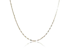 Colar Cumprido Com Mini Elos Folheado Em Ouro 18k - BIDU SHOP