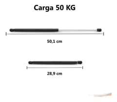 Amortecedor Mola Gás Tampa Porta-malas Gol Gti 95 A 98 - comprar online