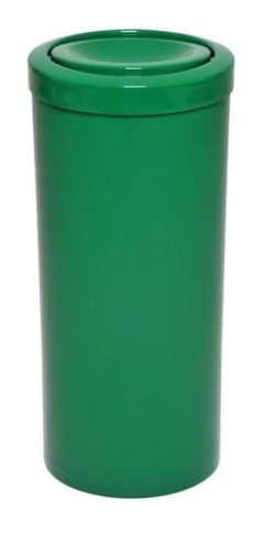 Lixeira Plástica 50 Litros Com Tampa Meia Esfera