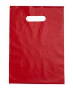 Sacola De Plástico, Boca De Palhaço 45 Unidades M:40x50 - loja online