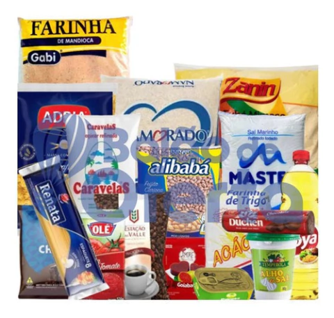 Cesta Basica De Alimentos Sindical Trabalhador 20kg