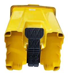 Cesto Quadrado Com Pedal 15 Litros P15 Amarela na internet