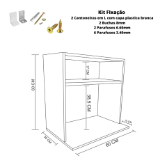 Suporte Microondas Com Nicho Em Mdf Branco na internet