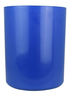 Cesto Lixeira 30x70 Plastica 50 Litros Sem Tampa Azul - comprar online