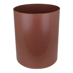 Cesto Lixeira 30x70 Plastica 50 Litros Sem Tampa Marrom