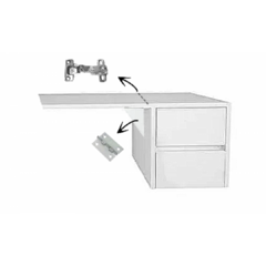 Escrivaninha Suspensa Mesa Para Notebook Madeirado Em Mdf