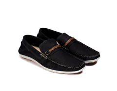 Mocassim Casual Youth Couro Marinho 5000