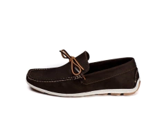 Mocassim Casual Youth Couro Café 5005 - BIDU SHOP