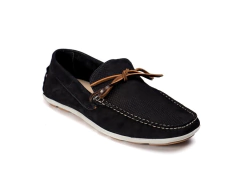 Mocassim Casual Youth Couro Marinho 5005 - comprar online