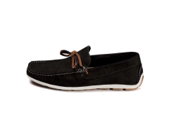 Mocassim Casual Youth Couro Preto 5005 - BIDU SHOP